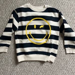 Boys smiley sweatshirt